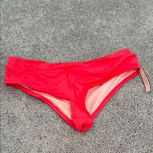 Victoria secret cheeky swim bottom in pink size M